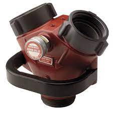 Clappered Siamese W/Drain Valve (2) 2 1/2" F x 2 1/2" F (65 x 65 mm)