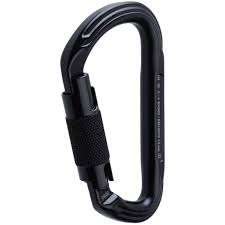 NRS Nuq Twist Lock Carabiner- Black
