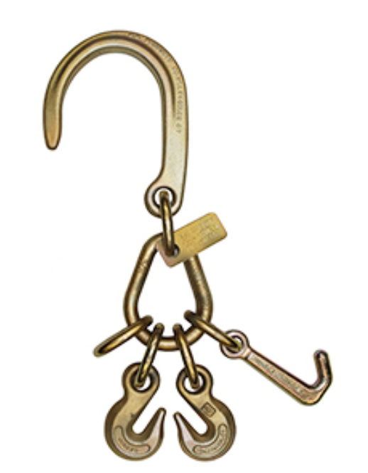 Rescue Cluster with 8? J Hook, Mini J Hook, 2 Grab Hooks & Link On Pear Link