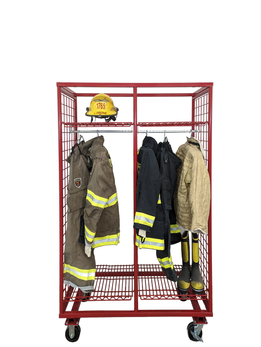 Circul-Air Mobile Gear Storage Lockers-Width of Locker: 20", Number of Openings: 2 Lockers Wide