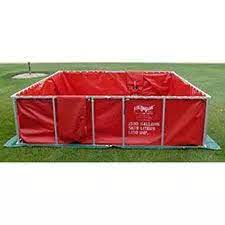 Portable Collapsible Tank -Steel Framed Tank 2100 / 22oz HPR / Red