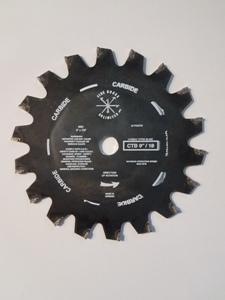 Carbide Tip Saw Blade 9" x 18T w/ 7/8" Arbor