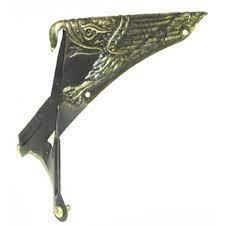 6" brass eagle