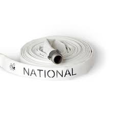 8D: National 8D Hose - 1 3/4 in. Diameter (1 1/2 in Coupled) White / 8 ft.