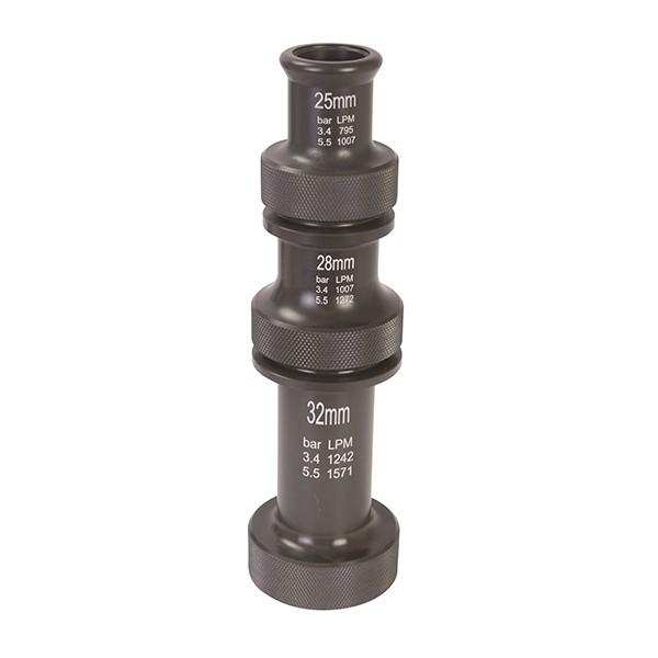 Triple Stacked Tips 1.5" NH x 1" x 1-1/8" x 1-1/4" Orifices