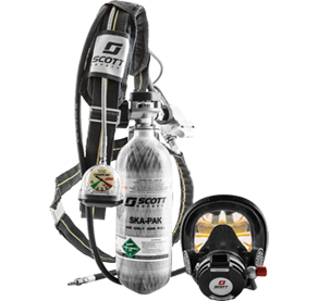 Ska-Pak AT Supplied Air Respirator 4500 psi / 4500/Carbon/15min / Hansen