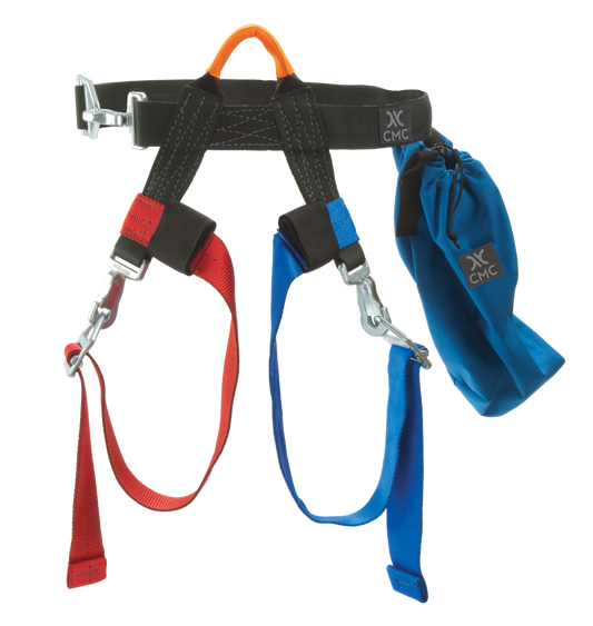 Lifesaver Victim Harness Blue / Black / Red
