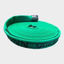 FG: Gladiator: Double Jacket Attack Hose - 2 1/2" Diameter (2 1/2" NYC Coupled) Green / 50'