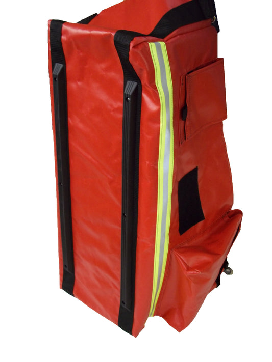 High Rise Hose Pack Red / Rigid Bottom