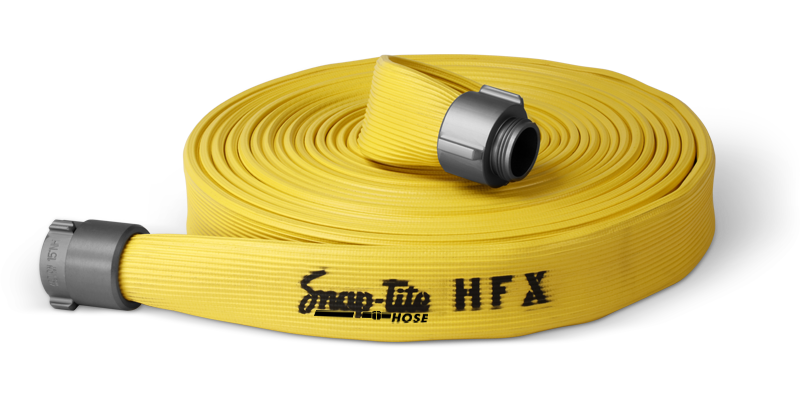 Snap-Tite HFX Rubber Hose Yellow / 3 in. / 2.5 in. NYC Coupled / 50 Foot