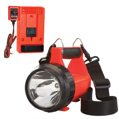 Streamlight Fire Vulcan LED, Rechargeable LIGHT w/12v DC DIRECT WIRE CHARGER