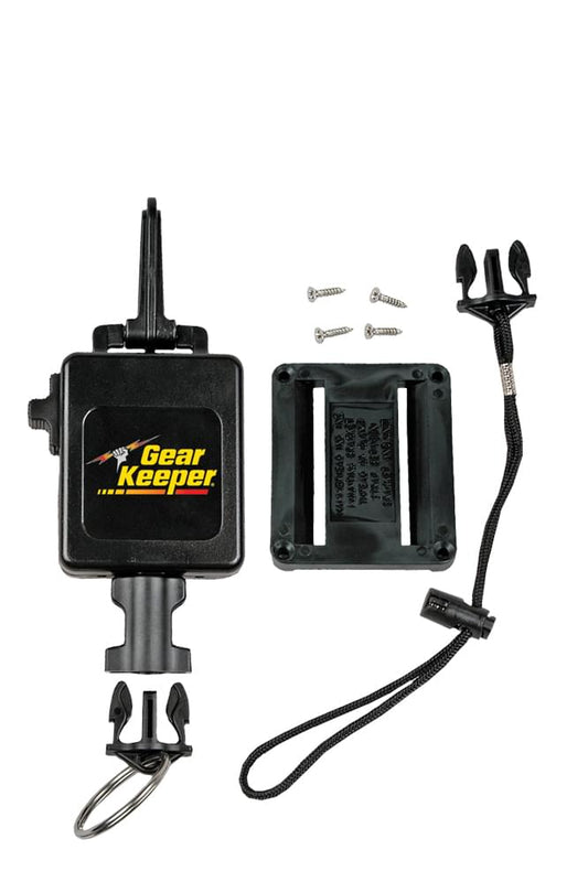 Gear Keeper Locking Large - Flashlight and Camera Retractor W/Heavy-Duty Snap Clip Mount