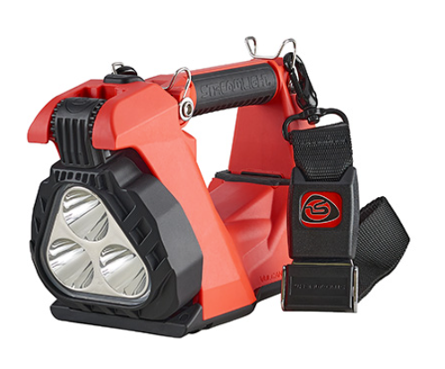Vulcan Clutch - 120V/100V AC/12V DC - includes quick release shoulder strap - Orange