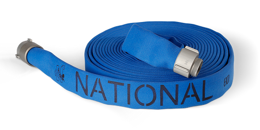 National 8D Hose - 2.5 in. Diameter Yellow / 100 ft / 2.5 in NH Aluminum