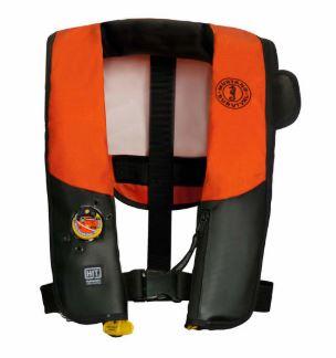 Inflatable PFD w/HIT  (Auto Hydrostatic) - Law Enforcement Universal / Orange/Black (33)