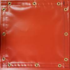 Salvage Covers 15ft x 15ft / Red / 28 oz vinyl