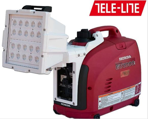 Honda Generator w/Tele-Lite Light Kit Combination EU1000 / LED TL6 15000 Lumens