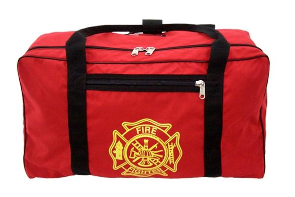 Gear Bag Red w/ Maltese Cross