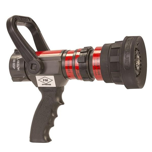 1-1/2'" Turbojet Nozzle with Pistol Grip 30-125 GPM @ 100PSI / With Color Kit