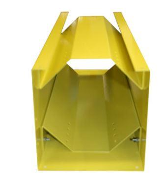 QUIC-STORAGE RACK - Storage Rack Complete Horizontal / Yellow / Less Top-1090-120-000