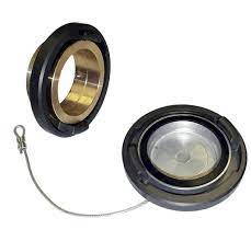 Anodized Metal Face Storz Adapter 5" Storz x 4.5" NH Female w/ Storz Cap/cable Dark