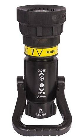 1.5" Mid-Range Assault Nozzle 150GPM @ 75PSI / Black Handle/No Pistol Grip