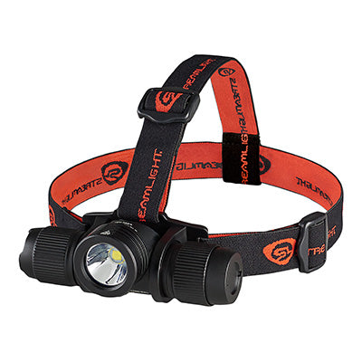 PROTAC® 2.0 HEADLAMP SL-B50® battery pack, USB-C cord, elastic head strap and rubber hard hat strap - box