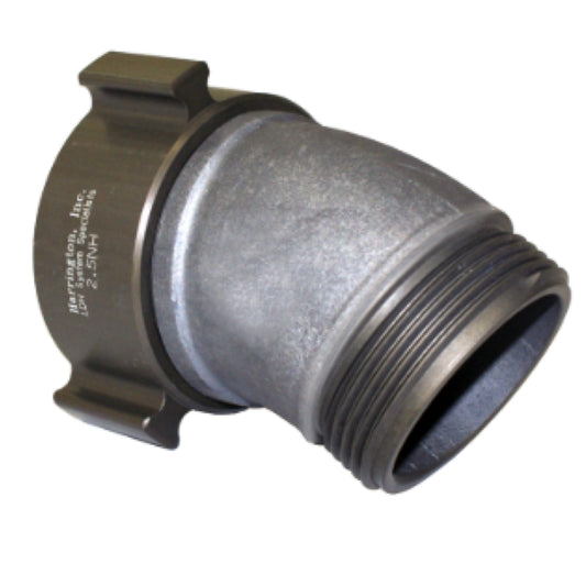 30 Degree Elbow - NH Male x NH Female Swivel Rocker Lug 2.5" NH Male / 2.5" NH Female Swivel Rocker Lug