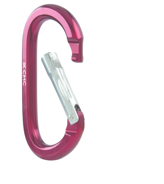 Aluminum Oval Carabiner Red