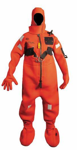 Neoprene Cold Water Immersion Suit with Harness & Buddy Line Adult Universal