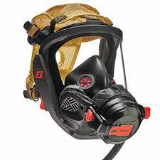 Vision C5 Facepiece with Radio Direct Interface and Bone Conduction Headphone, Medium, Kevlar Headnet, Motorola- Charger not included